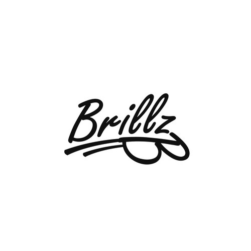 Sunglasses logo with the title 'BRILLZ'