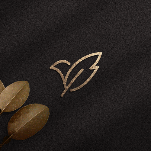 Review design with the title 'Tour Review unique logo concept'