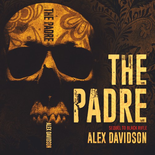 Thriller book cover with the title 'The Padre'