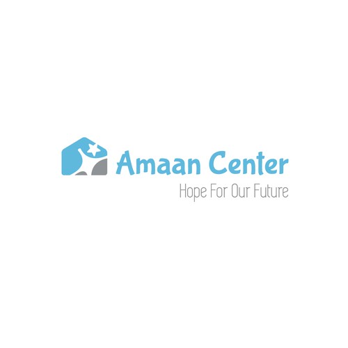 Center logo with the title 'Amaan Center'
