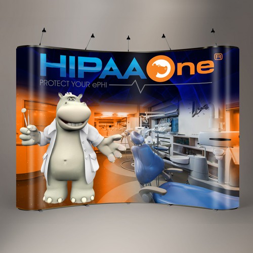 Booth design with the title 'Booth Banner'