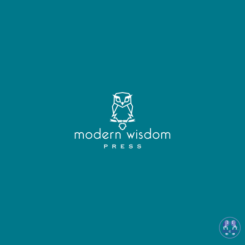 Writing logo with the title 'Wisdom'