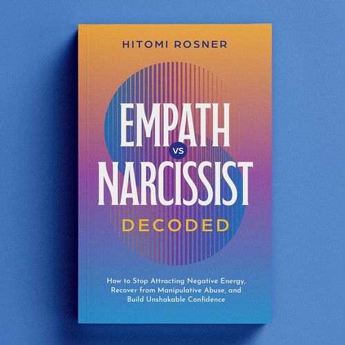 Simple book cover with the title 'Empath vs Narcissist Decoded'