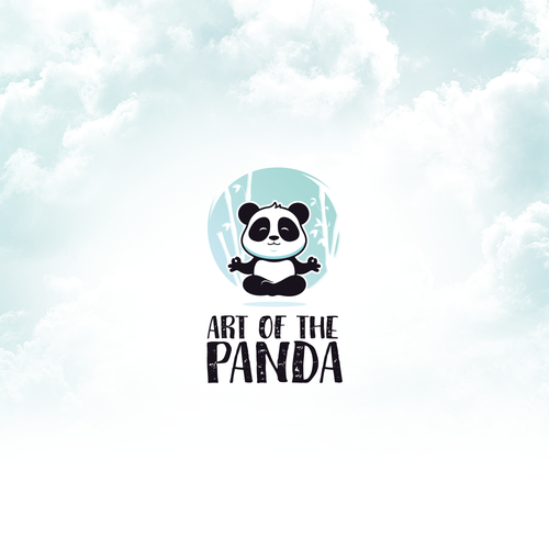 panda logo design