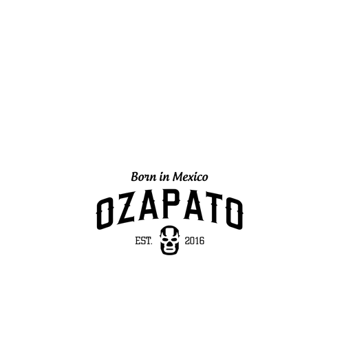 Wrestling logo with the title 'ozapato'