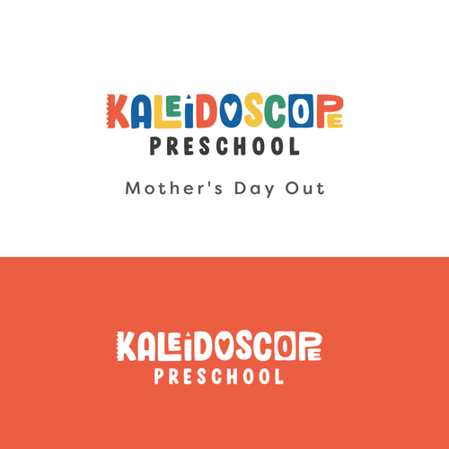 Preschool logo with the title 'Logo for a early learning/ preschool'