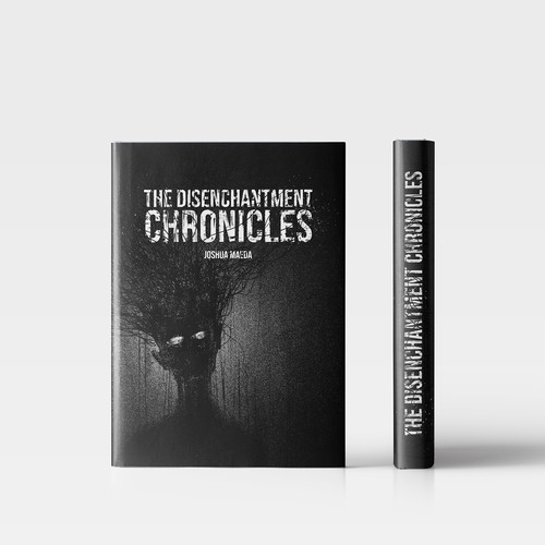 Title design with the title 'Enchanted Chronicles - Title Design - Book cover design'