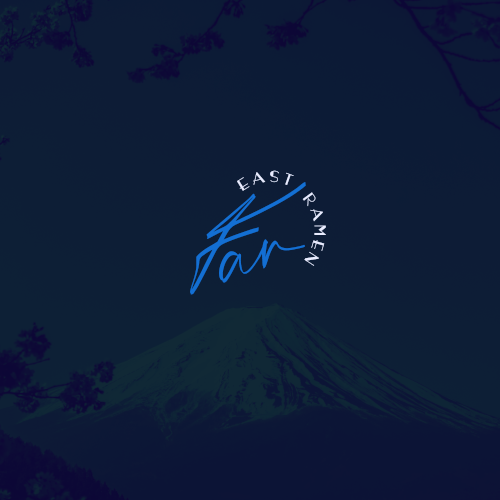 Japanese design with the title 'Far East Ramen'