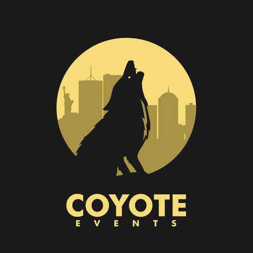 Midnight logo with the title 'Coyote Events'