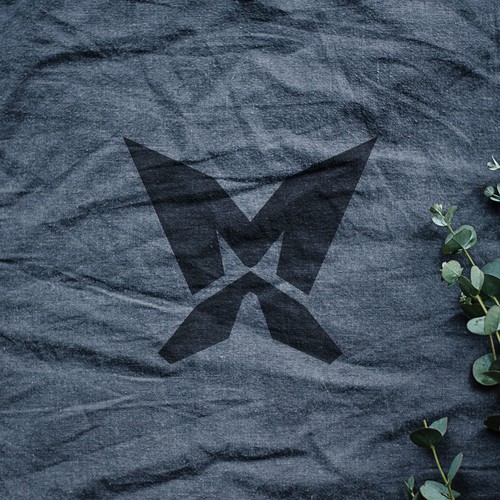 Fabric logo with the title 'Bold Butterfly'