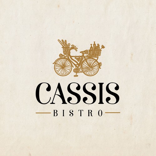 Bistro logo with the title 'Cassis Bistro'