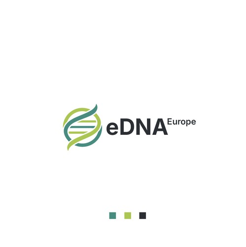 DNA design with the title 'eDNA Europe'