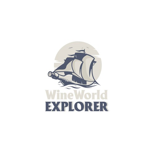 Trading logo with the title 'Wine World'