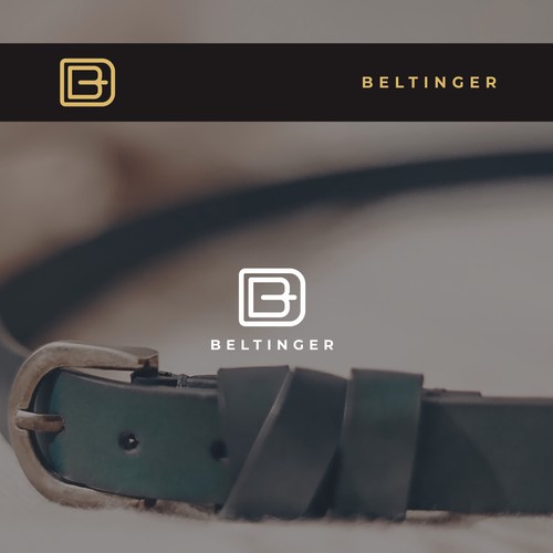 Belt logo with the title 'B belt logo'