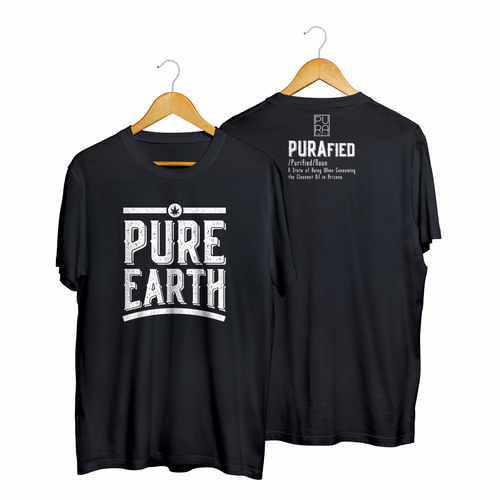 Earth t-shirt with the title 'Pura Earth'