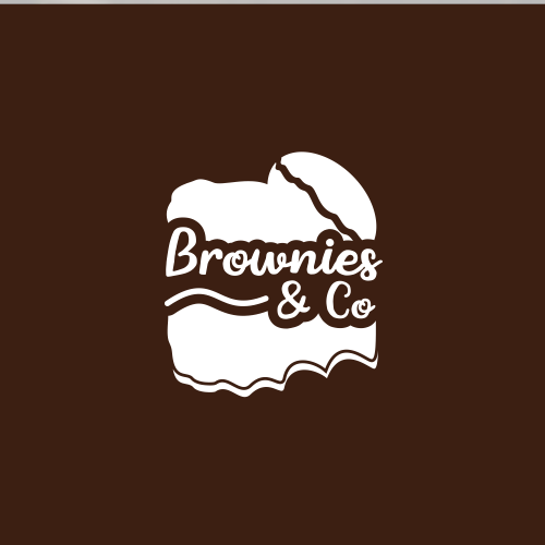 Bar and restaurant logo with the title 'brownies coffee logo'