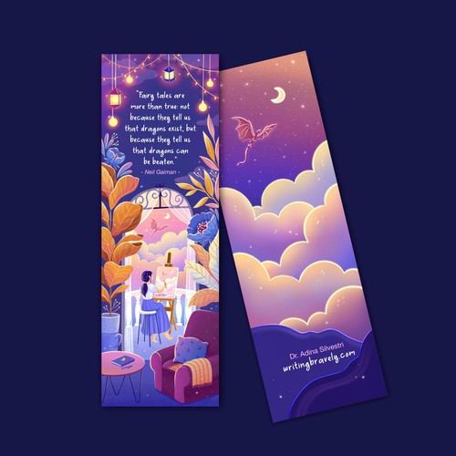 Dream design with the title 'Fairy tales dragons'