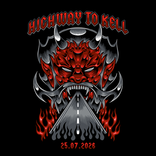 Festival t-shirt with the title 'Design Graphic For Metal Music Festival '