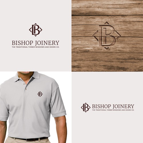 Door design with the title 'Bishop Joinery'