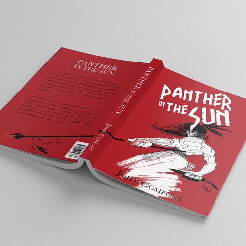 Drawing book cover with the title 'Illustrated book cover'