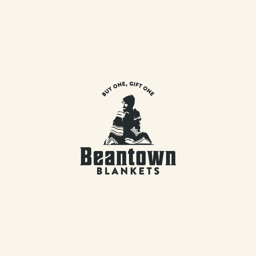 Blanket logo with the title 'Beantown Blankets'