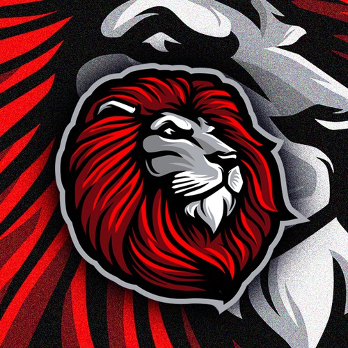 what designer has a lion logo