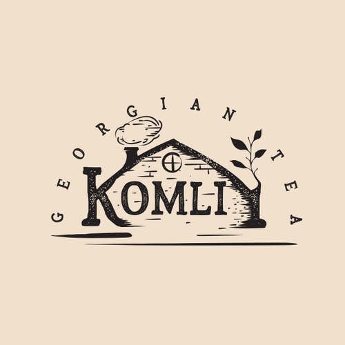 Wonderful logo with the title 'Kolmi, tea'