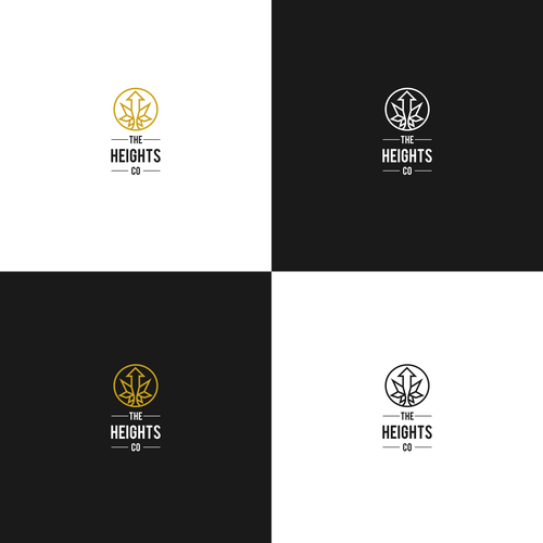 Cannabis leaf logo with the title 'Logo for Urban agricultural innovation company'