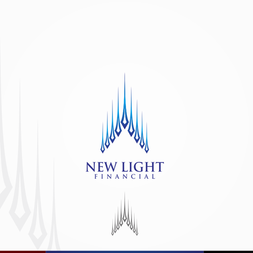 Cool brand with the title 'Bold logo for new light'