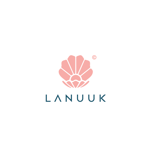 Fashion brand with the title 'Logo concept for LANUUK'