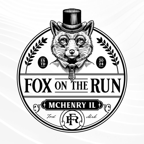 Piano logo with the title 'Fox on the Run'