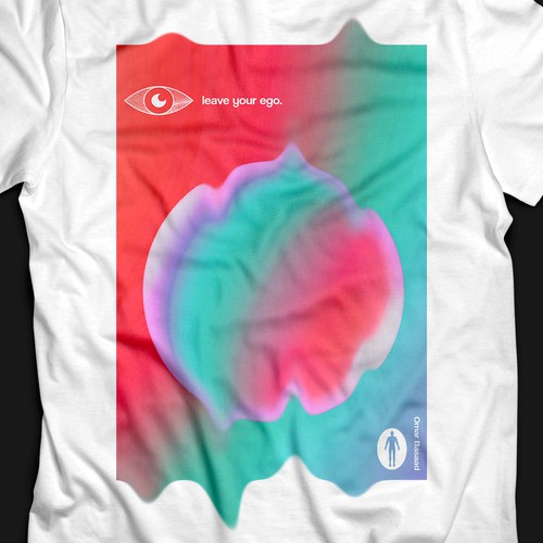 Abstract t-shirt with the title 'T-shirt design'