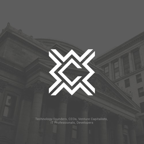 Wall Street logo with the title 'Logo Concept for Wingman Capital'