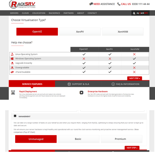 Table design with the title 'Order Form UI Redesign'
