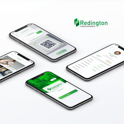 Loyalty design with the title 'Loyalty App for a Tech Company'