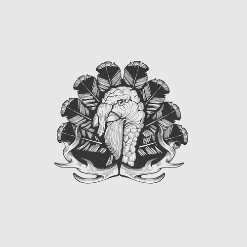 Turkey logo with the title 'turkey illustration'