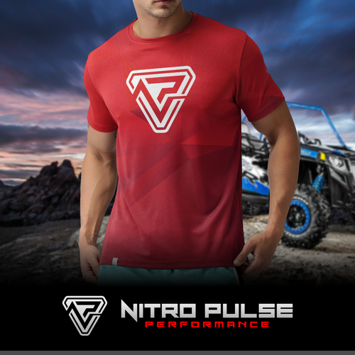 Engine design with the title 'NitroPulse Performance'