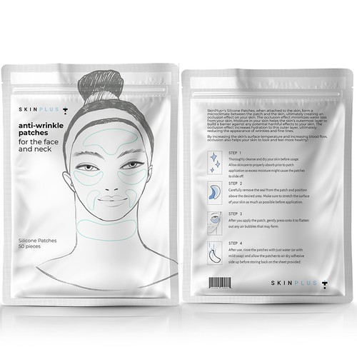 Girly packaging with the title 'Design of unique cosmetic packaging'