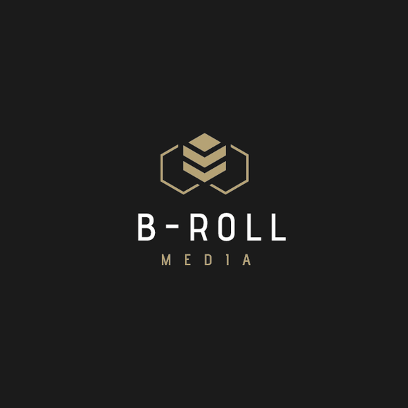 Drone photography logo with the title 'B-Roll Logo'