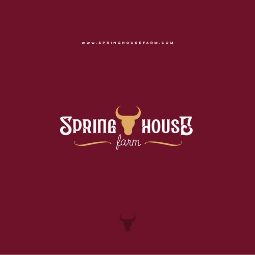 Spring design with the title 'Spring House'