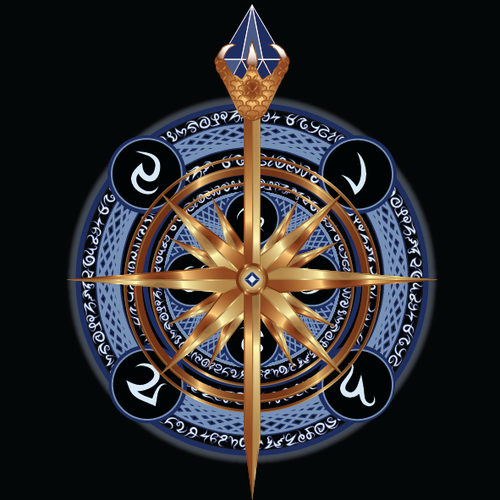 Role playing game logos logo with the title 'Logo for Tabletop RPG Company'