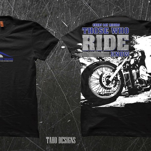 Bike t-shirt with the title 'Motorcycle T-Shirt Concept'