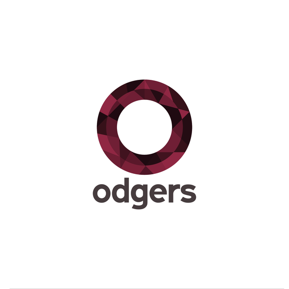 Burgundy logo with the title 'odgers law firm'