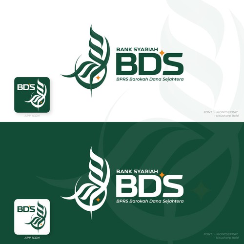 Currency logo with the title 'BDS Bank logo'