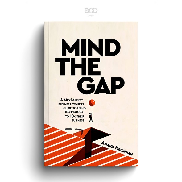 Business book cover with the title 'Mind The Gap'