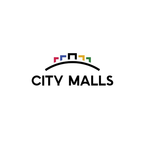 Mall logo with the title 'City Malls'
