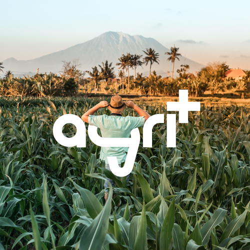 Agriculture brand with the title 'agri+'