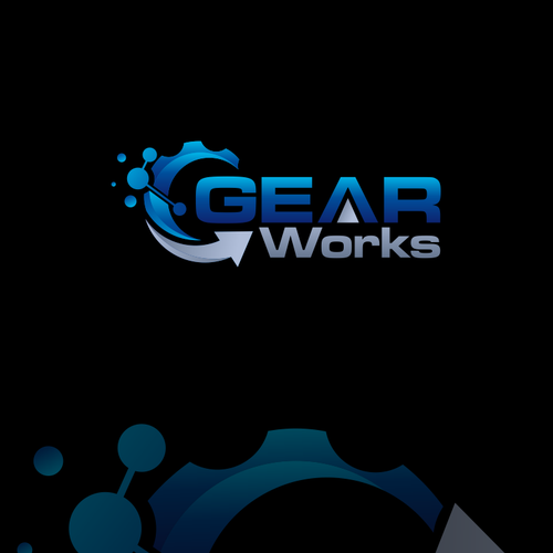Gear design with the title 'Gear Works'