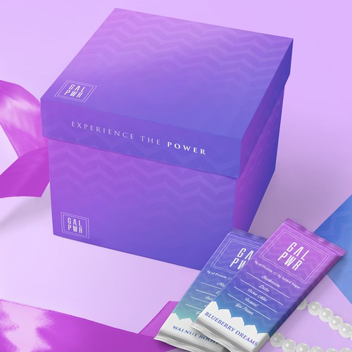Women empowerment design with the title 'Feminine Health Packaging & Design'