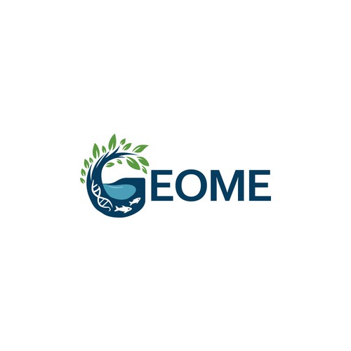 Cell logo with the title 'Logo design for Geome'